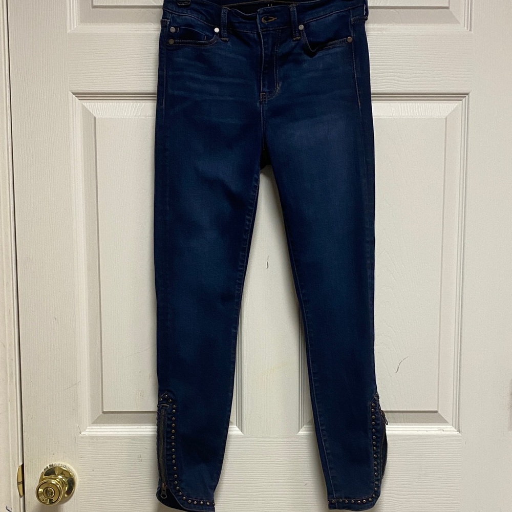 Liverpool Ankle Skinny Women's Blue Jeans